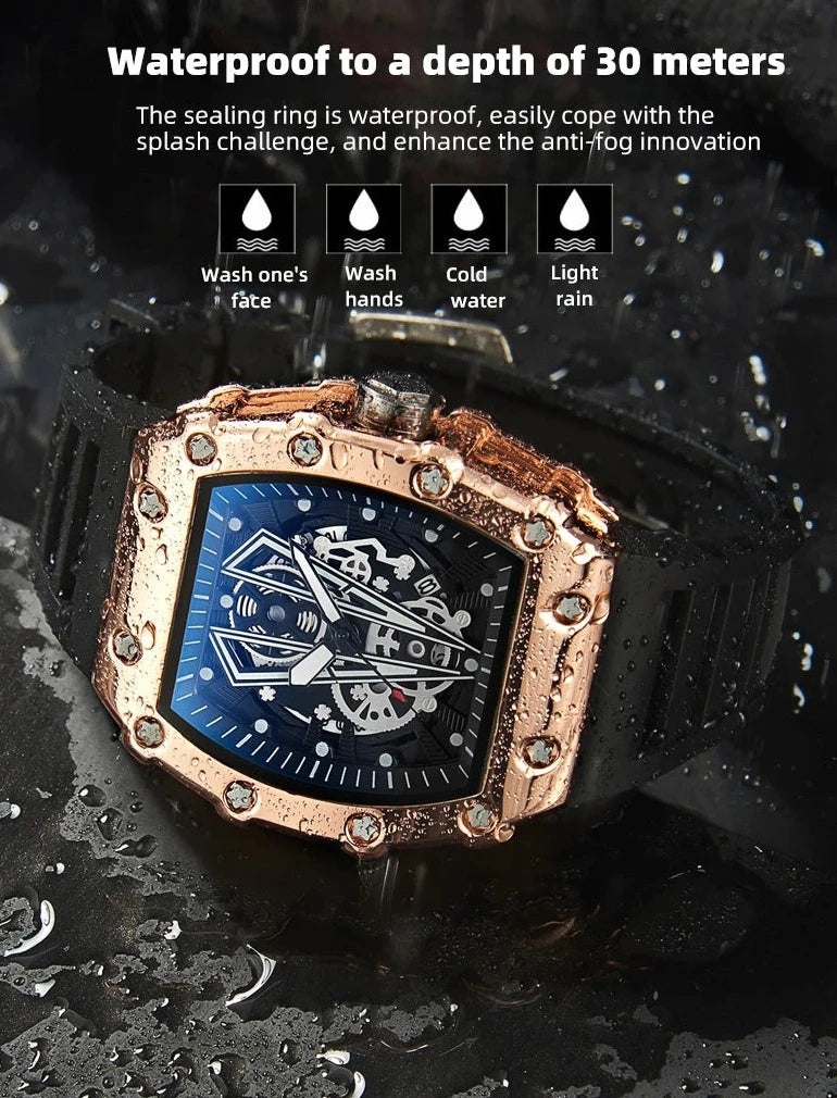 Marcus - Quartz Waterproof Sport Watch