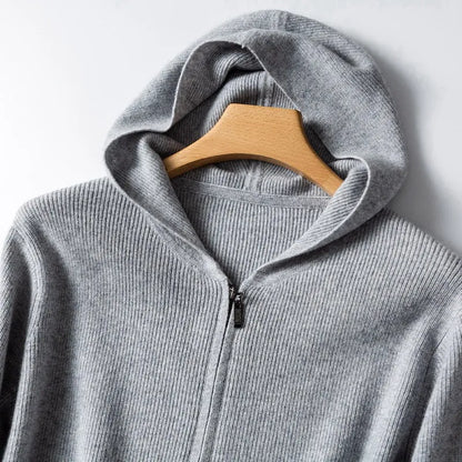 Jota - 100% Cashmere Knitted Cardigan