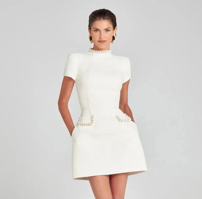 Amara - Square Collar Dress