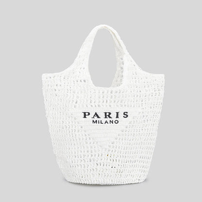 Marie-Claire - Handmade Woven Large Tote Bag