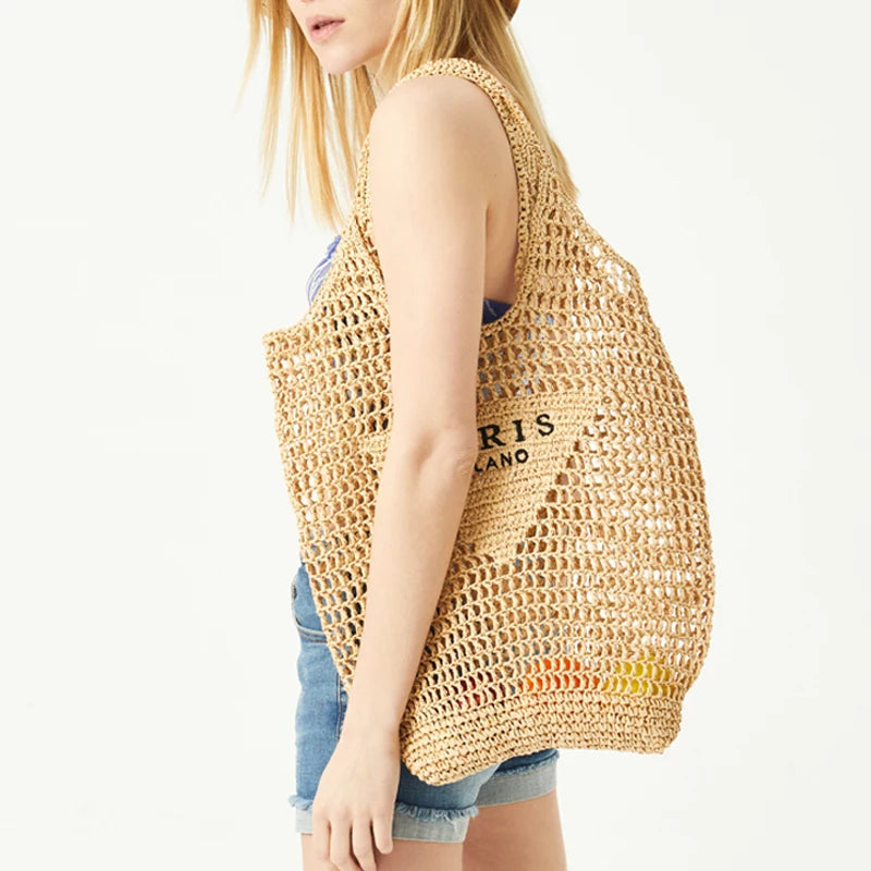 Marie-Claire - Handmade Woven Large Tote Bag